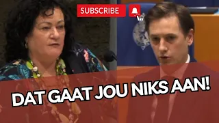 Caroline van der Plas zet irritante Dassen op zijn PLEK! 'Dat gaat jou NIKS aan!'