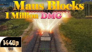 Maus blocks 1 Million damage - World of Tanks