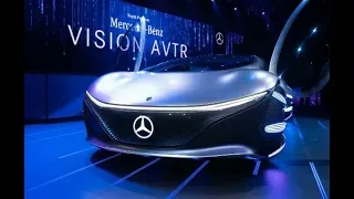 Mercedes Benz Unveils Avatar inspired Vision AVTR Electric Car That Can Drive Sideways