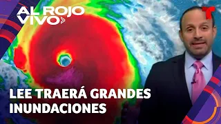 Lee pasó de tormenta tropical a peligroso huracán categoría 5 en tiempo récord