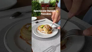 Spectacular Banana 🍌 Pancakes 🤪 in Bali #shorts subscribe and check the other videos 😉