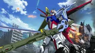 the GAT-X105+AQM/E-YM1 Perfect Strike Gundam