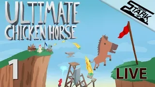 Ultimate Chicken Horse  - 1.Rész (Ez valami vicces cucc) - Stark LIVE