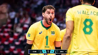 One of the Craziest Comebacks in Brazil Volleyball History !!!