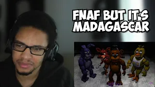 [SFM/FNAF] Madagascar 3 Train scene but with FNAF Characters REACTION