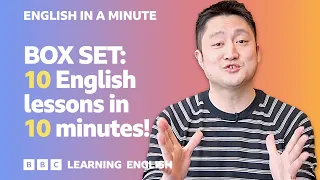 BOX SET: English In A Minute 5 – TEN English lessons in 10 minutes!