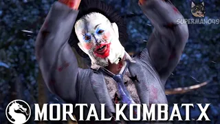 Pretty Lady Leatherface With The Sick Brutality - Mortal Kombat X: "Leatherface" Gameplay