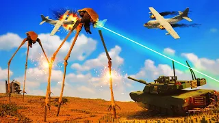 Realistic Half Life STRIDER COMBINE WAR Destruction 😱 Teardown