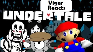Viger Reacts to SMG4's "Mariotale - If Mario was in...Undertale."