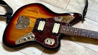 Modifiy Squier VM to Kurt Cobain Jaguar