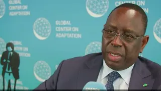 Macky Sall au sommet sur l'adaptation climatique : "Les attentes des Africains sont souvent déçues"