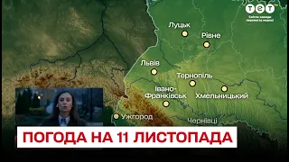 🍁🍂 Погода на 11 листопада: який прогноз по Україні