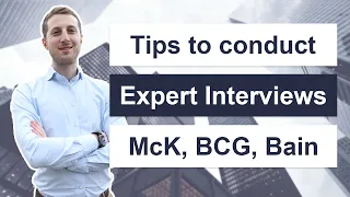 How to conduct Expert Interviews (consulting skills)