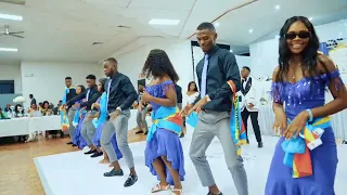 Bloque - fally ipupa Congolese Wedding Dance Perfomance  (Ishara & Zabibu)