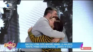 Bravo, ai stil! (03.01.2019) - Emotii maxime pentru Maurice! Mama lui, in platou la "Bravo"!