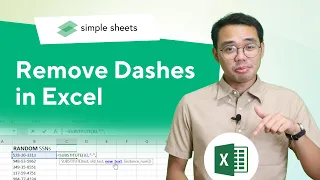 Easily Remove Dashes and Clean Data in Excel