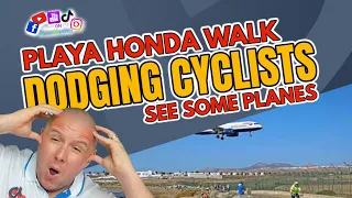 A walk along the Playa Honda Lanzarote front - Mind out for cyclists - Part 2 will be Matagorda