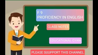 BIHAR D.EL.ED 2022 - 2024 |  F9 PROFICIENCY IN ENGLISH CLASS NOTES ENGLISH AS A GLOBAL LANGUAGE