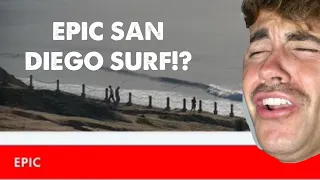 San Diego epic surf