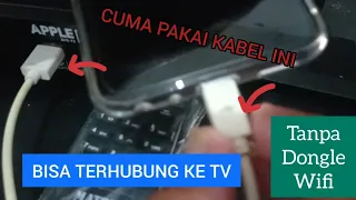 "100% BERHASIL" Belajar menghubungkan HP ke TV