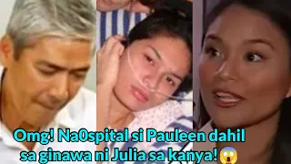 PAULEEN Luna lSlNUG0D sa 0SPlTAL dahil kay JULIA Clarete!