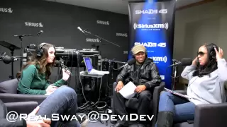 Megan Fox talks about her favorite hip hop artists on #SwayInTheMorning | Sway's Universe