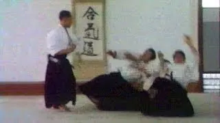 Aikido - Ueshiba Kisshomaru doshu - Yamaguchi Seigo sensei - 1970