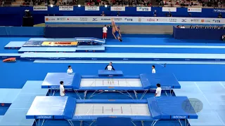 GALLI Marianela (ARG) W - 2019 Trampoline Worlds, Tokyo (JPN) - Qualification Trampoline R1