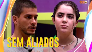 SOBRARAM? JADE PICON E ARTHUR FALAM SOBRE NÃO SEREM PRIORIDADE NA CASA | CLICK BBB | BBB 22