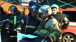 Восемь пожарных погибли в Москве при тушении горящего склада