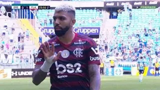 Gabigol provoca  torcida do Grêmio... "cincunmm" meme Jorge jesus !