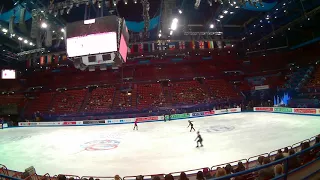 Misha Ge LP Practice Part 2, Worlds 2018, 20/03/18, whole-rink view