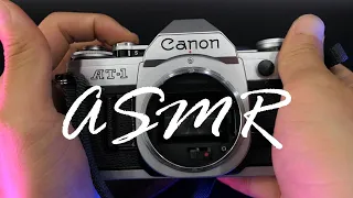 Canon AT-1 Film Camera ASMR *Shutter Sound*