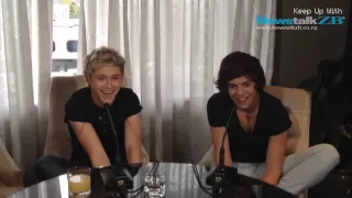 One Direction's Harry Styles and Niall Horan in NZ