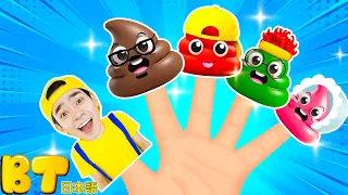 Poo Poo Finger Family 🖐🌈 Finger Family Song | BooTiKaTi Japanese
