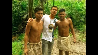 Tribu indígena Los Boras, Iquitos, Perú