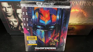 Transformers: Rise Of The Beasts 4K Ultra HD Blu-ray SteelBook Unboxing