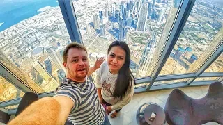 Бурдж Халифа-самое высокое здание в мире. 148 этаж. Дубай 2020