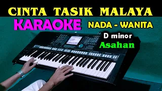 CINTA TASIKMALAYA - Asahan | KARAOKE  Nada Wanita