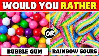 Would You Rather...? Sweet vs Sour Junk Food Edition 🍭🍋