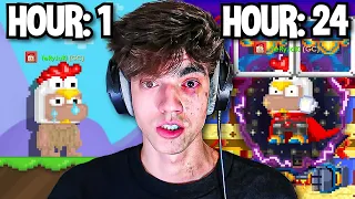 I PLAYED GROWTOPIA FOR 24 HOURS...