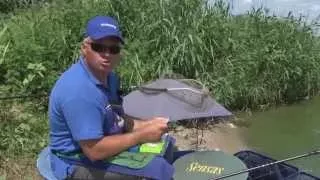 Фидерная ловля  леща и плотвы жарким летом. Мастер-класс 266HD. Feeder fishing in a hot summer