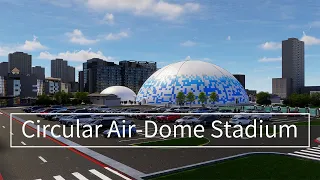 Revolutionize Sports with Circular Air Dome Stadiums | Air-Support Stadium Structure - Liri Air Dome
