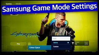 Samsung TV Best Game Mode Settings for PS5 & Xbox Series X 4K@120Hz Gaming