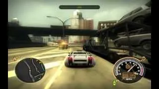 Lamborghini gallardo in nfs most wanted! awesome tuning and top speed 199 miles