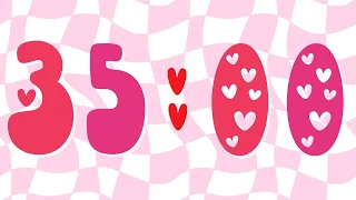 35 Minute Groovy Hearts Timer