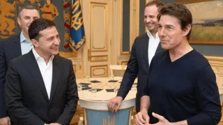 Ukraine President TROLLED For Making Tom Cruise 'Look Tall' During Meet | MEAWW