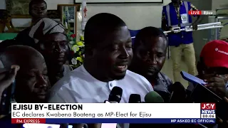 Ejisu By-Election: EC declares Kwabena Boateng as MP-Elect for Ejisu | PM Express (30-4-24)