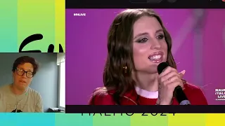 Angelina Mango - La Noia - Radio Italia Live 2024 MILANO #reaction #reactionvideo