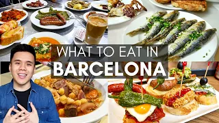 TOP 10 RESTAURANTS IN BARCELONA! | Barcelona Food Guide!